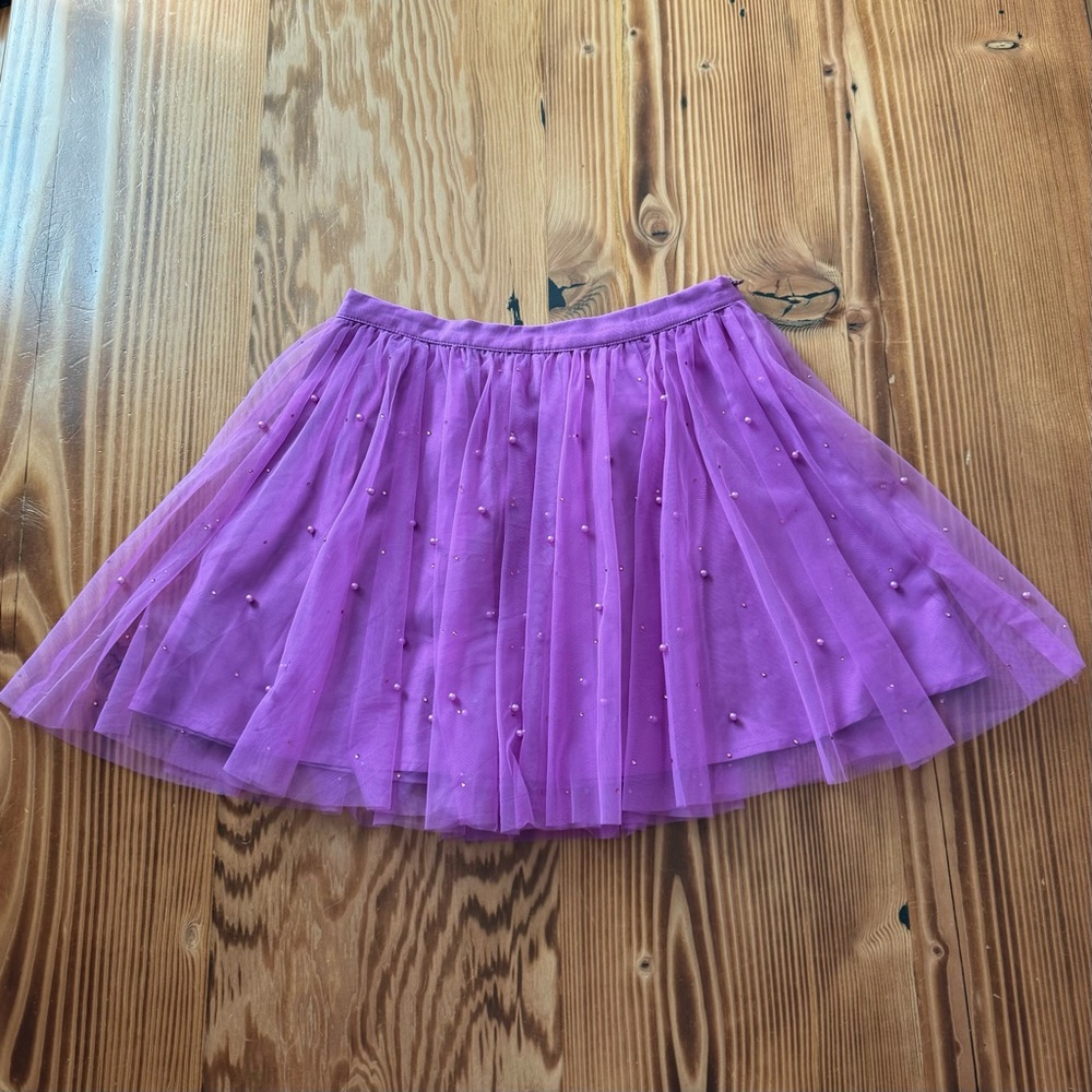Sugar Thrillz Dolls Kill Plum Fairy Glam Mother Tulle Skirt NWT